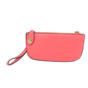 “Joy Susan” mini zip wristlet
